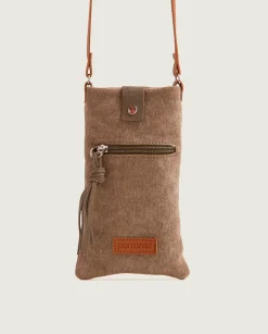 PORRONET Bolso Textil Kaki Malia New