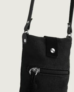 PORRONET Bolso Textil Negro Malia New