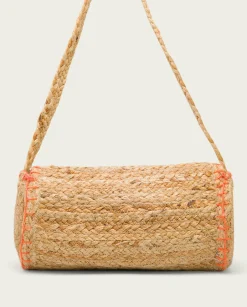 PORRONET Bolso Yute Natural Naranja Granadella Store