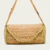 PORRONET Bolso Yute Natural Verde Granadella Best