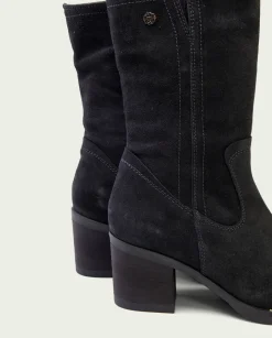 PORRONET Botas De Tacón Carbon Con Cremallera Nia Store