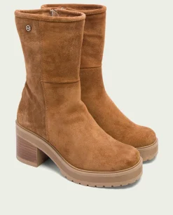 PORRONET Botas De Tacón Cuero Con Cremallera Reiko Best Sale