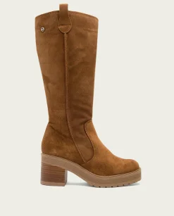 PORRONET Botas De Tacón Cuero Con Cremallera Roxana Shop