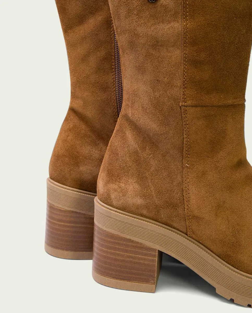 PORRONET Botas De Tacón Cuero Con Cremallera Roxana Shop