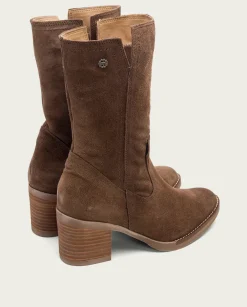 PORRONET Botas De Tacón Moka Con Cremallera Nia Store