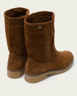 PORRONET Botas Plana Cuero Vanessa Online