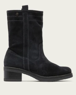 PORRONET Botas Planas Carbon Con Tiradores Paula Online