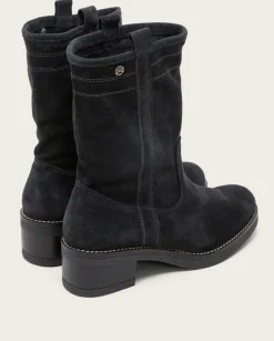 PORRONET Botas Planas Carbon Con Tiradores Paula Online