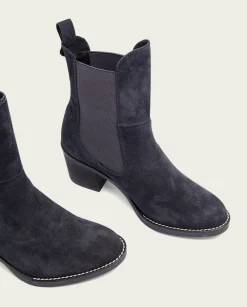 PORRONET Botines De Tacón Carbon Con Elasticos Ninet Cheap