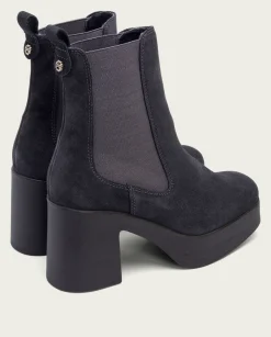 PORRONET Botines De Tacón Carbon Con Elasticos Lena Fashion