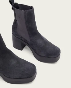 PORRONET Botines De Tacón Carbon Con Elasticos Lena Fashion