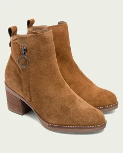 PORRONET Botines De Tacón Cuero Con Cremallera Nery Best