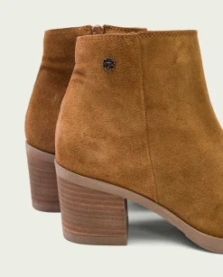 PORRONET Botines De Tacón Cuero Con Cremallera Nala Outlet