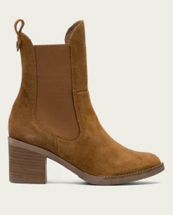 PORRONET Botines De Tacón Cuero Con Elasticos Ninet Fashion