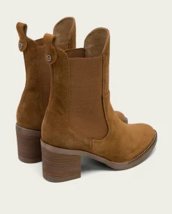 PORRONET Botines De Tacón Cuero Con Elasticos Ninet Fashion