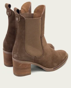 PORRONET Botines De Tacón Moka Con Elasticos Ninet Store