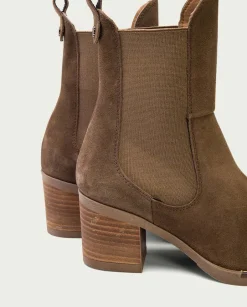 PORRONET Botines De Tacón Moka Con Elasticos Ninet Store