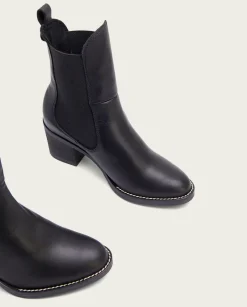 PORRONET Botines De Tacón Negro Con Elasticos Nekane Cheap