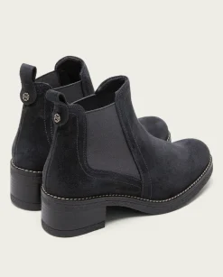 PORRONET Botines Planos Carbon Con Elasticos Pau Clearance