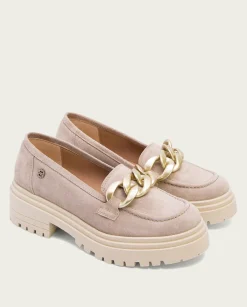 PORRONET Mocasines Planos Arena Con Adorno Saiko Flash Sale