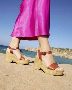 PORRONET Sandalia Tacón Alto Cuero Michele Best Sale