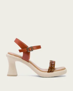 PORRONET Sandalia Tacón Alto Cuero Kali Sale