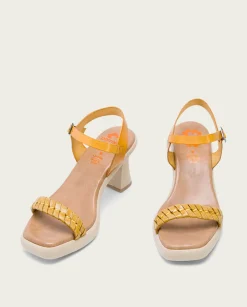 PORRONET Sandalia Tacón Alto Mostaza Kali Store