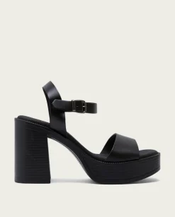 PORRONET Sandalia Tacón Alto Negro Ava New