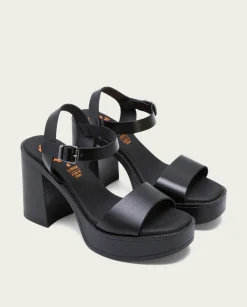 PORRONET Sandalia Tacón Alto Negro Ava New