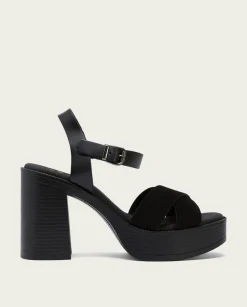 PORRONET Sandalia Tacón Alto Negro Alice New