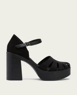 PORRONET Sandalia Tacón Alto Negro Adara Sale