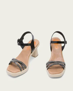 PORRONET Sandalia Tacón Alto Negro Karah Best Sale