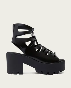 PORRONET Sandalia Tacón Alto Negro Alana Online