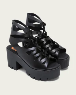 PORRONET Sandalia Tacón Alto Negro Alana Online