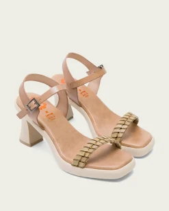 PORRONET Sandalia Tacón Alto Taupe Kali Shop