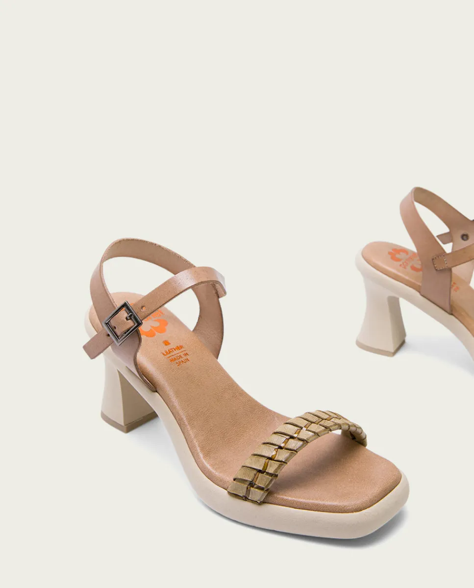 PORRONET Sandalia Tacón Alto Taupe Kali Shop