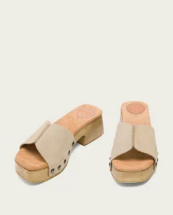 PORRONET Sandalia Tacón Bajo Arena Rosie Store