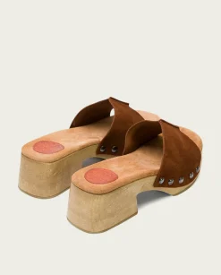 PORRONET Sandalia Tacón Bajo Cuero Rosie Best Sale