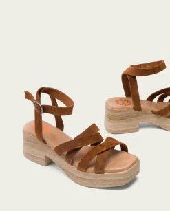 PORRONET Sandalia Tacón Bajo Piel Cuero Vesta Best Sale