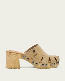 PORRONET Sandalia Tacón Medio Arena Samira Store