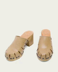 PORRONET Sandalia Tacón Medio Arena Samira Store