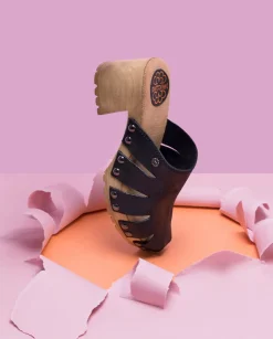 PORRONET Sandalia Tacón Medio Negro Samira Online