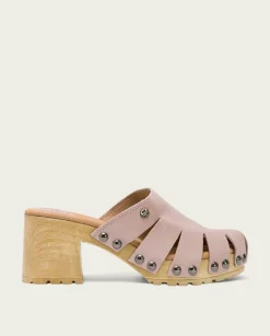 PORRONET Sandalia Tacón Medio Rosa Samira Flash Sale