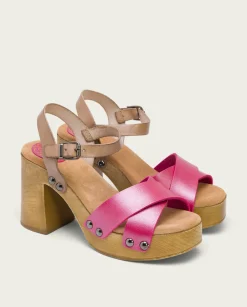 PORRONET Sandalia Tacón Rosa Vega Sale
