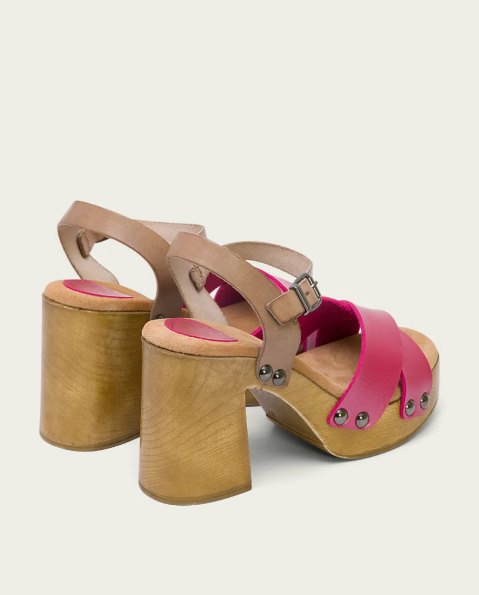 PORRONET Sandalia Tacón Rosa Vega Sale